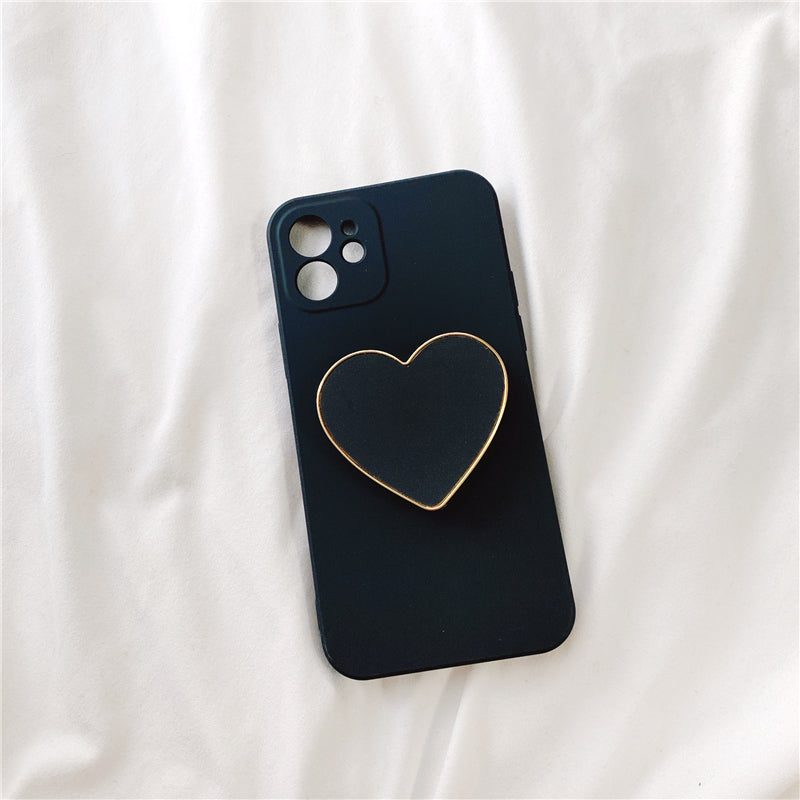 Love Bracket Liquid Silicone Soft Phone Case