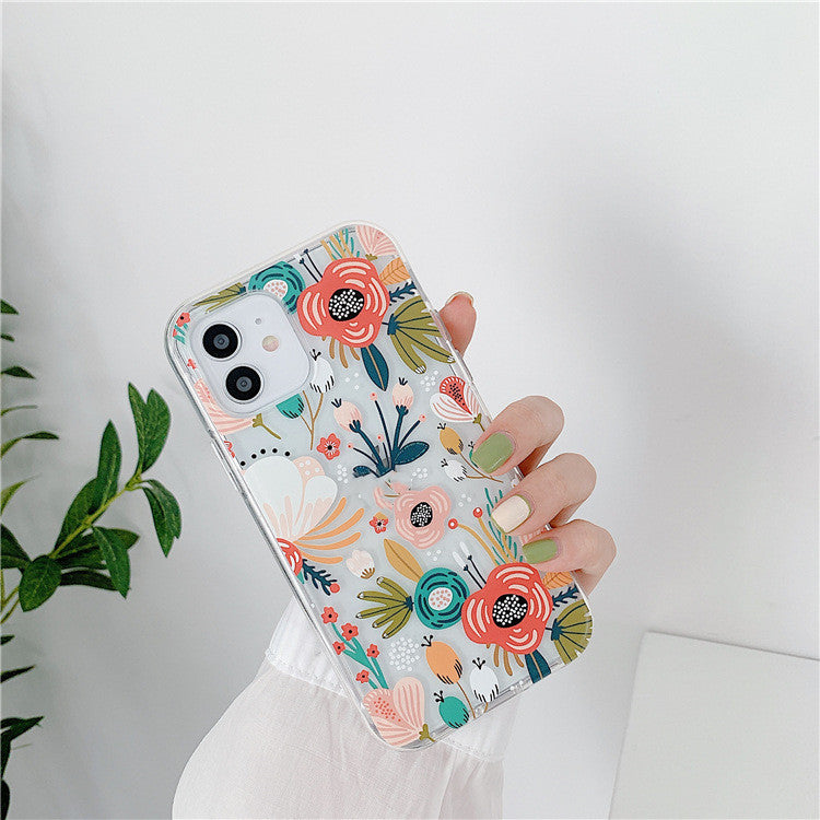 Flower Transparent Phone Case