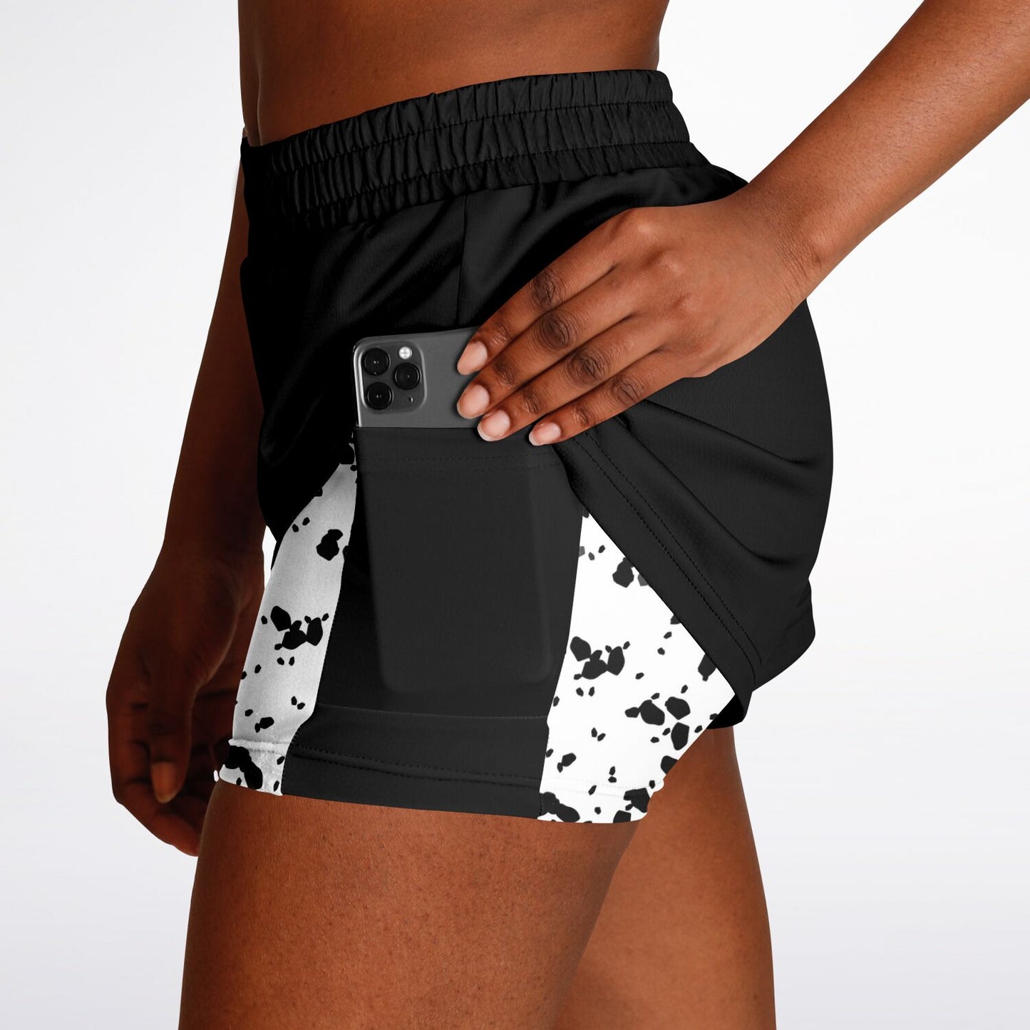2 in 1 athletic shorts