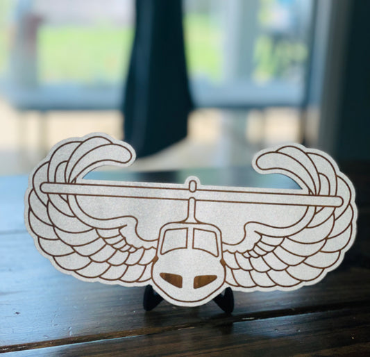 Wooden Air Assault Plaque