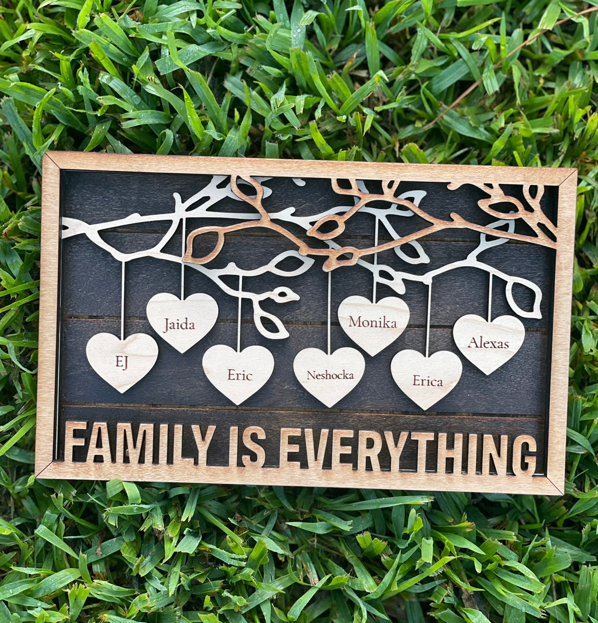 Custom Heart Frame.