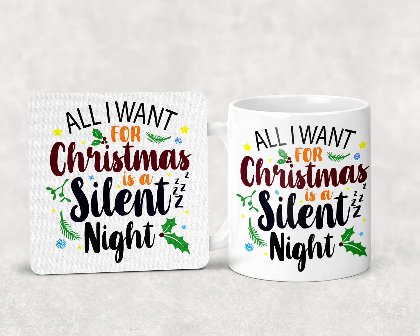 All I want for Christmas 11oz mug.