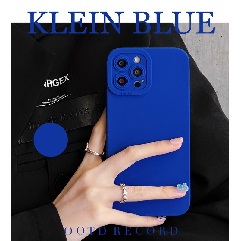 Skin Feel Silicone Phone Case Soft Cover Pupil Eye Protection Case