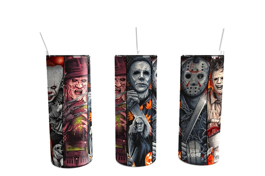 Halloween skinny tumbler