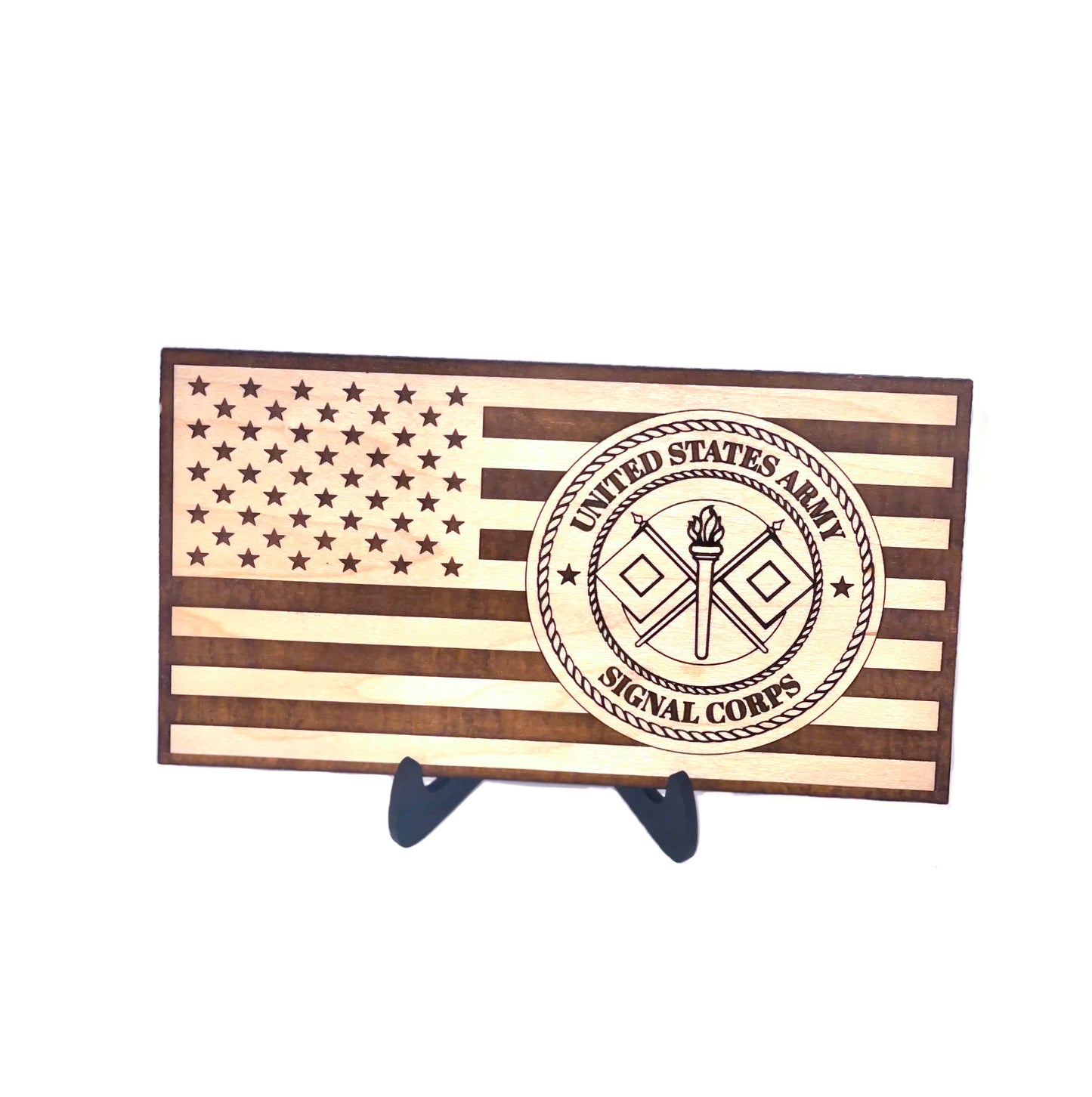 Military desk flag